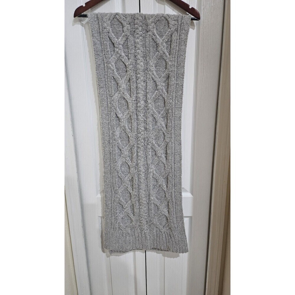 J.CREW Loopy Stitch Oversized Cable-Knit Scarf .